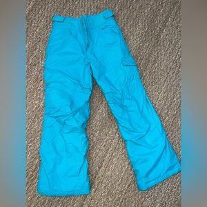 Bright Blue Girls Snow Pants